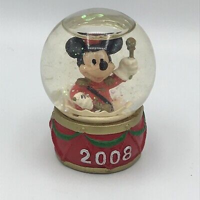JCPENNEY Black Friday DISNEY Mickey Mouse SNOWGLOBE 2008 Christmas Mini Globe