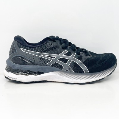 

Asics Womens Gel Nimbus 23 1012A884 Черные кроссовки для бега Размер 8,5 Вт, Черный, Gel Nimbus 23