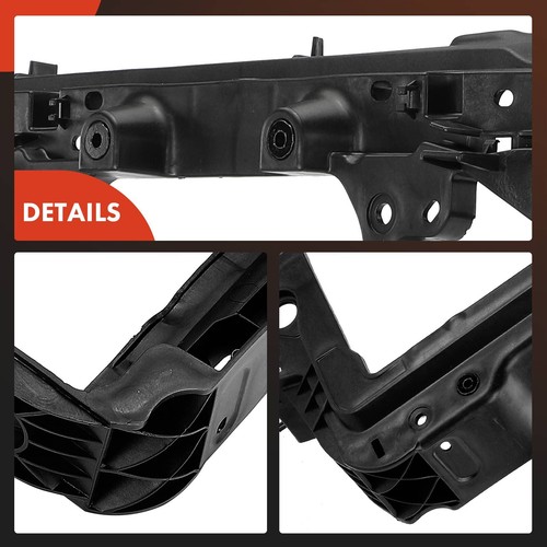 A-Premium Black Radiator Support Assy for Lincoln Aviator 20-22