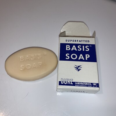 Vintage Basis Soap New In Box