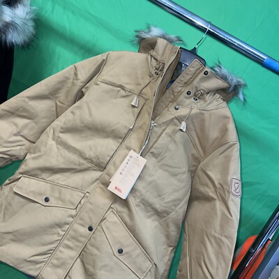 NWT Fjallraven Women's Singi Down Jacket W in BuckWheat Brown M  $600