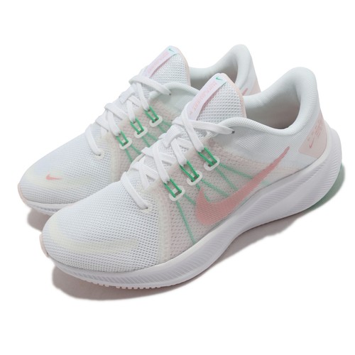 

Nike Wmns Quest 4 белые розовые зеленые женские кроссовки для бега DA1106-105, Белый, Wmns Quest 4