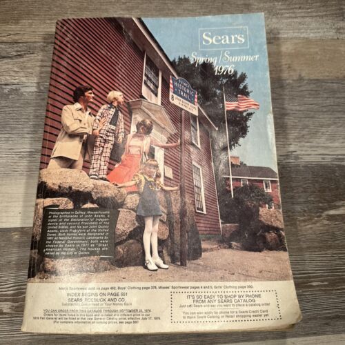 Vintage Sears, Roebuck & Company Spring Summer 1976 Catalog Vintage Sears, Roebuck & Company Spring Summer 1976 Catalog
