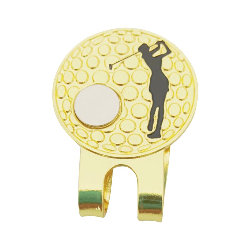 Golf Ball Marker Outdoor Small Metal Magnetic Golf Hat Clips Portable