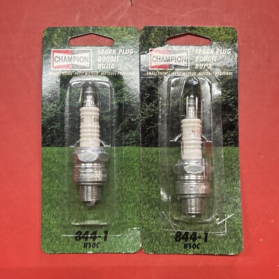 2-Pack Spark Plugs Copper Plus Resistor CHAMPION 844 (H10C)