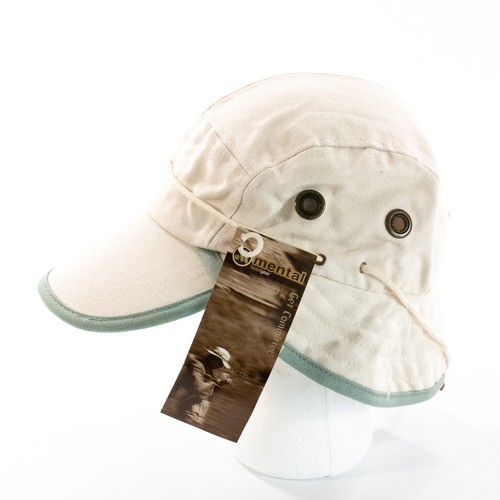 帽子 90s MENTAL HEADGEAR FISHING CAP Vintage Mental Headgear Fishing Hat Canvas New Low Brim NWT