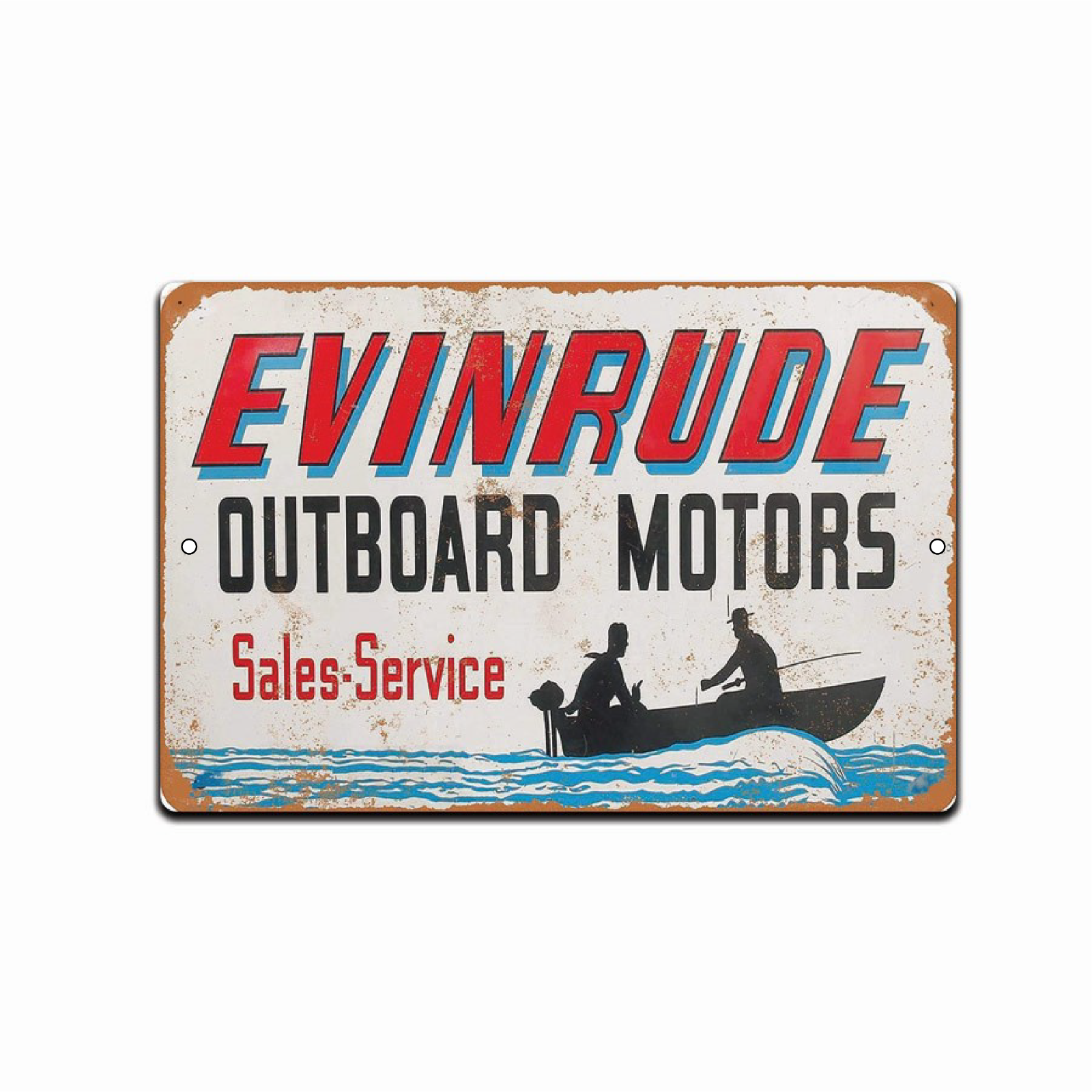 Vintage Evinrude Sign Black mug 11oz by Retro Boater Vintage Evinrude Sign Black mug 11oz by Retro Boater