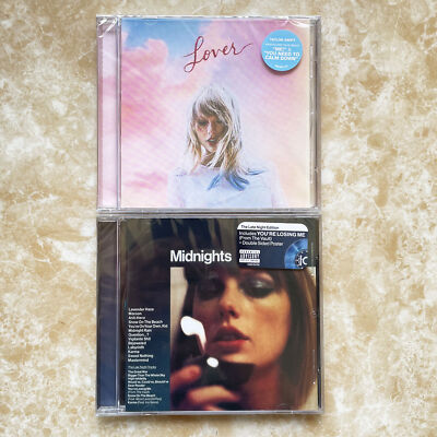 Taylor Swift: Lover & Midnights Late Night Edition Eras Tour With posters 2 CD