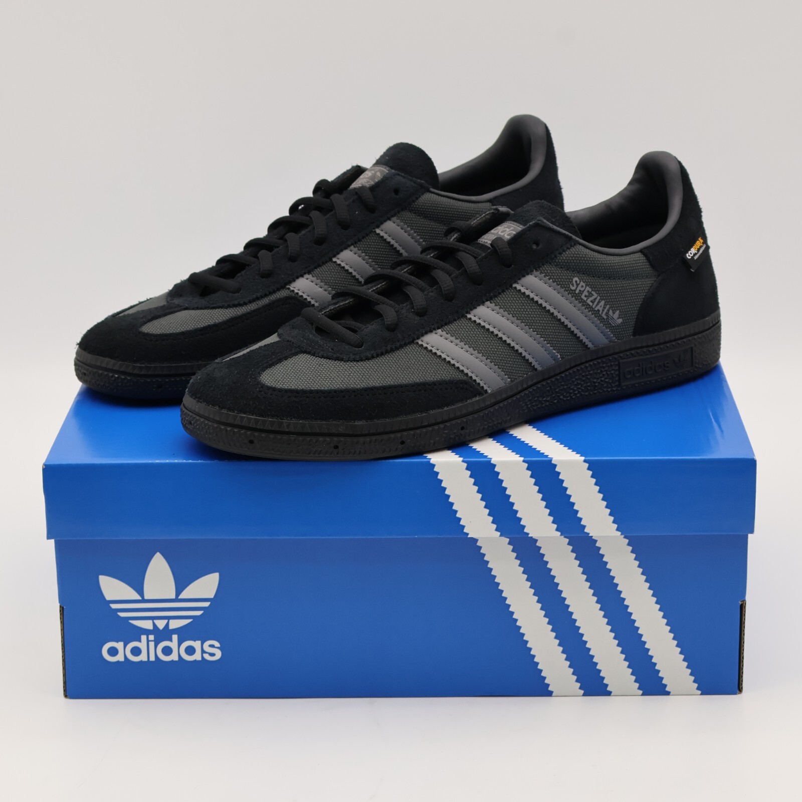 靴 adidas HANDBALL SPEZIAL IE6603 IE6603 adidas Originals Handball Spezial CORDURA Carbon Grey