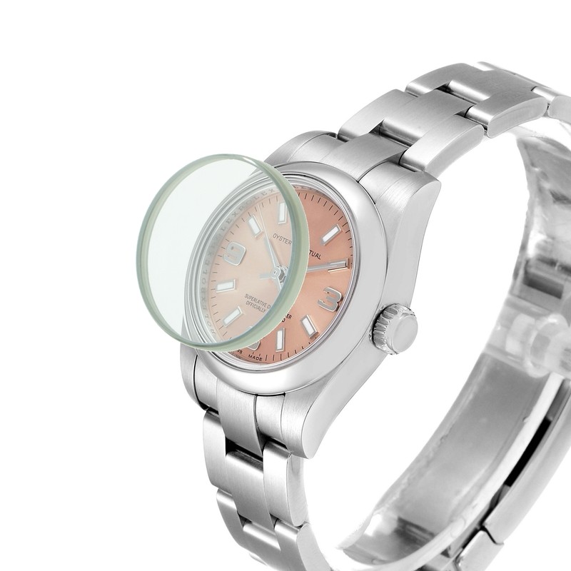 Cristal Saphir Tropic Compatible Pour Rolex Oyster Perpetual Lady 176200 21.3 Mm