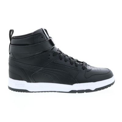 

Puma RBD Game 38583903 Мужские черные кожаные кроссовки на шнуровке, Черный, Puma RBD Game