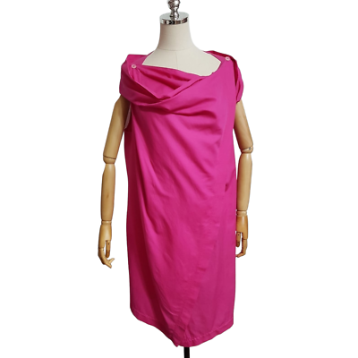 Asymmetrical top swing dress