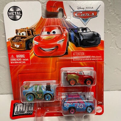 Disney Pixar Cars Mini Racers Superfly Rusteze McQueen Blindspot THUNDER HOLLOW