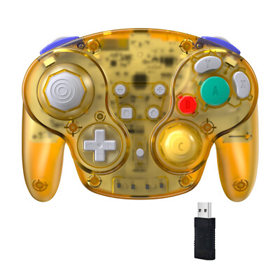 Wireless Gamecube Switch Online Controller w/Receiver for Switch PC Steam MAC