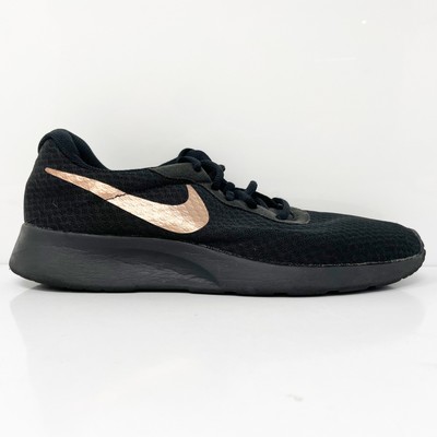 

Nike Womens Tanjun 812655-005 Черные кроссовки для бега Размер 9,5, Черный, Tanjun