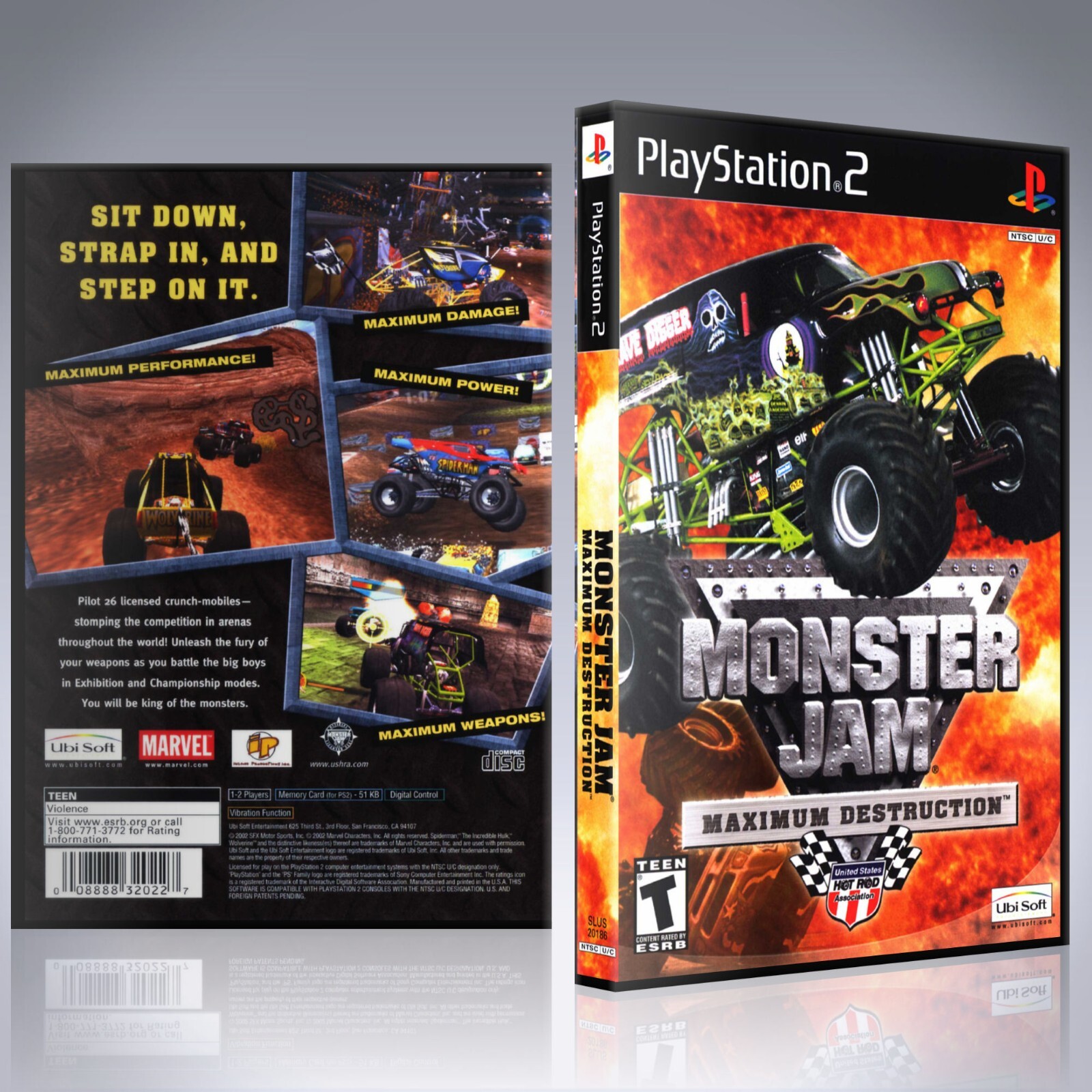 PS2 - NO GAME - Monster Jam - Maximum Destruction | eBay