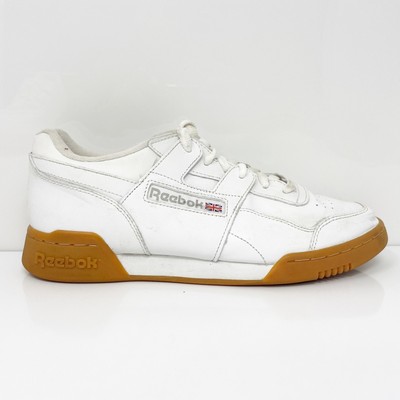 

Reebok Mens Workout Plus CN2126 Белая повседневная обувь Кроссовки Размер 8.5, Белый, Workout Plus