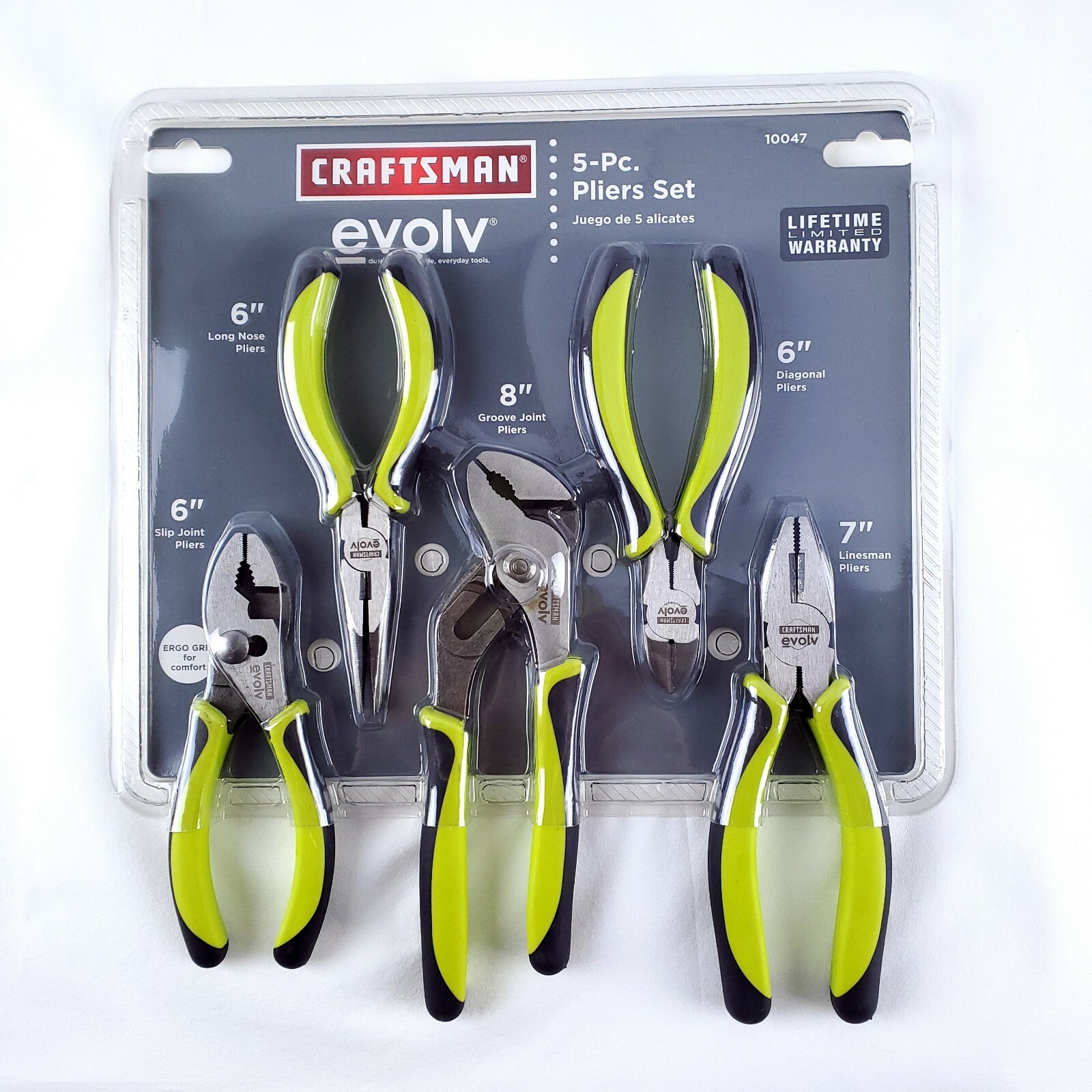 Ergo 5pc Plier Set Ergo 5pc Plier Set