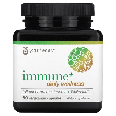 Immune+ Daily Wellness, 60 вегетарианских капсул