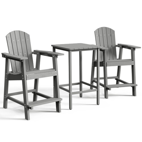 With Side Table Set All Weather Resistant