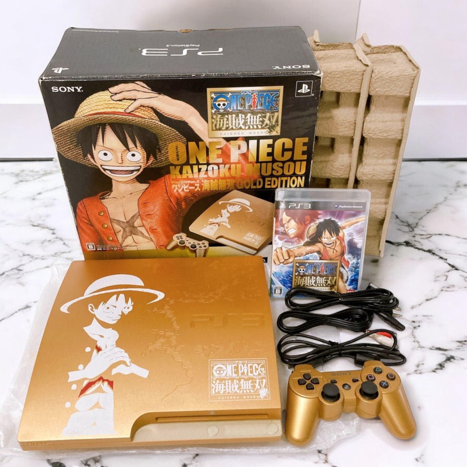 Sony PlayStation 3 PS3 One Piece Kaizoku Musou Gold Edition