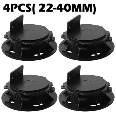 Achieve a Flat and Level Deck with 4 Adjustable Decking Support Pedestals