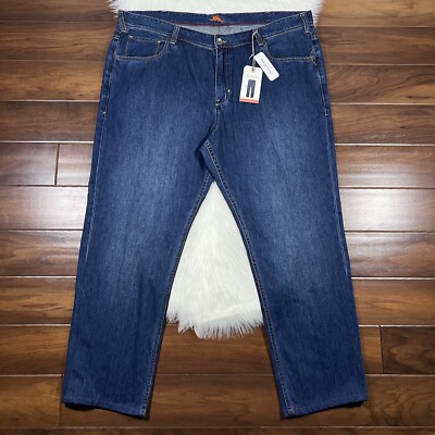 NEW Tommy Bahama Men s Size 46 Cayman Island Straight Leg Denim Jeans ALTERED