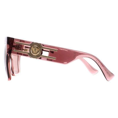 Pre-owned Versace Sunglasses Ve4458 543573 Brown Transparent Light Brown