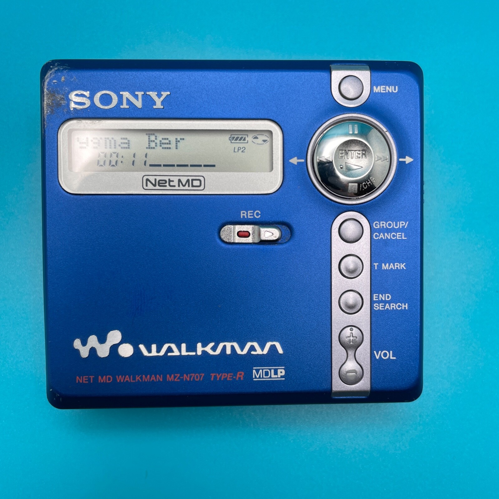 ソニー ウォークマン Net-MD ポータブル ミニディスク レコーダー MZ