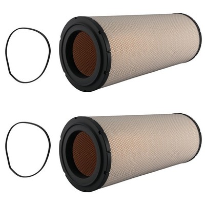 2x Engine Air Filter for Peterbilt 386 Baldwin RS3516 VMC AF534096 FC2195