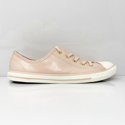 

Converse Женские CTAS Dainty Ox 557995C Розовые Повседневные Кроссовки Размер 6, Розовый, Chuck Taylor All Star Dainty Ox