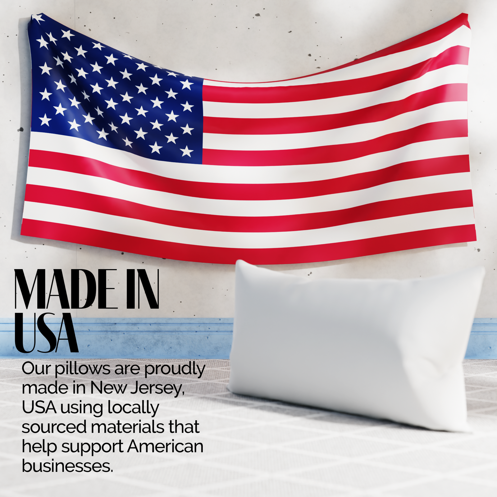 Down Alternative King Standard Queen Bed Pillows Hypoallergenic USA Made 4-Pack