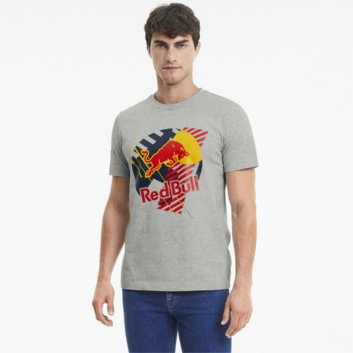 

[763014-02] Мужская футболка Puma RBR Red Bull Racing Dynamic Bull, Серый