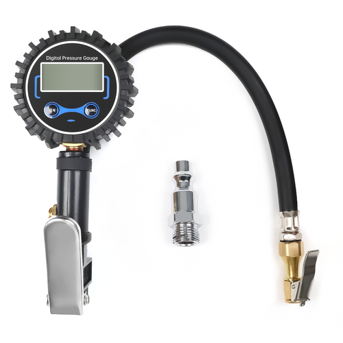 3IN1 Digital LCD Backlit 250PSI Digital Tire Air Inflator Pressure Gauge Truck