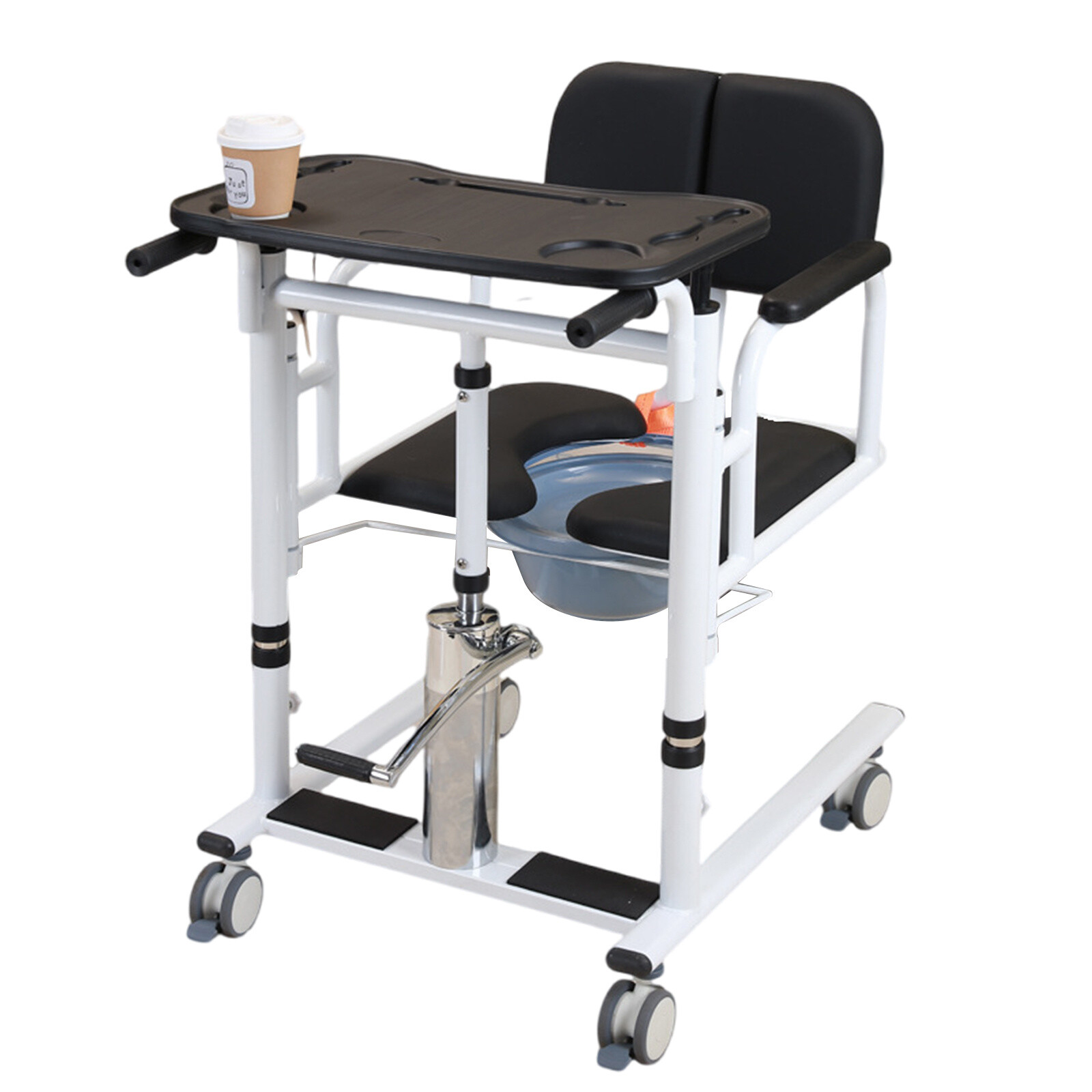 For Elderly Patient Lift Wheelchair Hydraulic Patient Lift Aid Transfer w remoXD