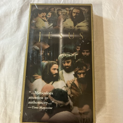 JESUS 1979 Film Brian Deacon VHS Tape New Sealed Religious