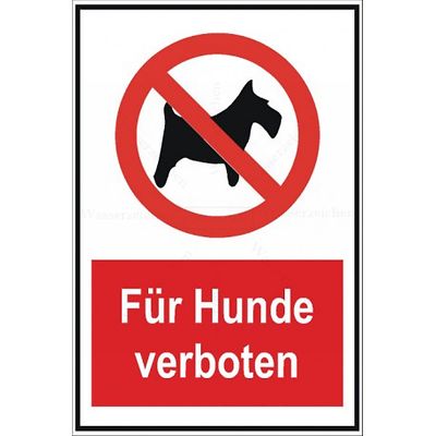 Autoaufkleber Keine Hund Verboten Zutritt draußen Bleiben S393 Sticker 12cm