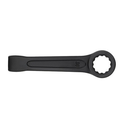 Clé à Frapper Métrique 24mm CrV Œillet 12 Pans Serrage Colliers 165mm