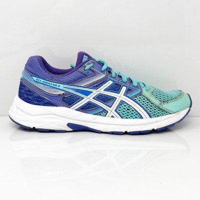 Женские кроссовки Asics Gel Contend 3 T5F9N синие кроссовки размер 7,5