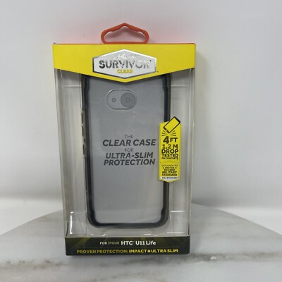 SURVIVOR CLEAR FOR HTC U11 LIFE cell phone case ultra slim griffin