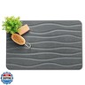 Plentio Stone Bath Mat, Non-Slip Natural Diatomaceous Earth Bath Mat, 23.5