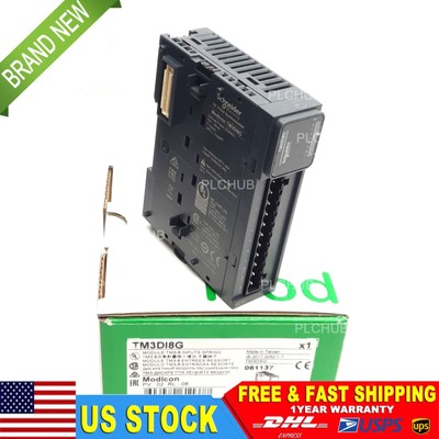 Schneider Electric TM3DI8G Modicon Input Module, 8 IEC Inputs, 24VDC 7mA Supply