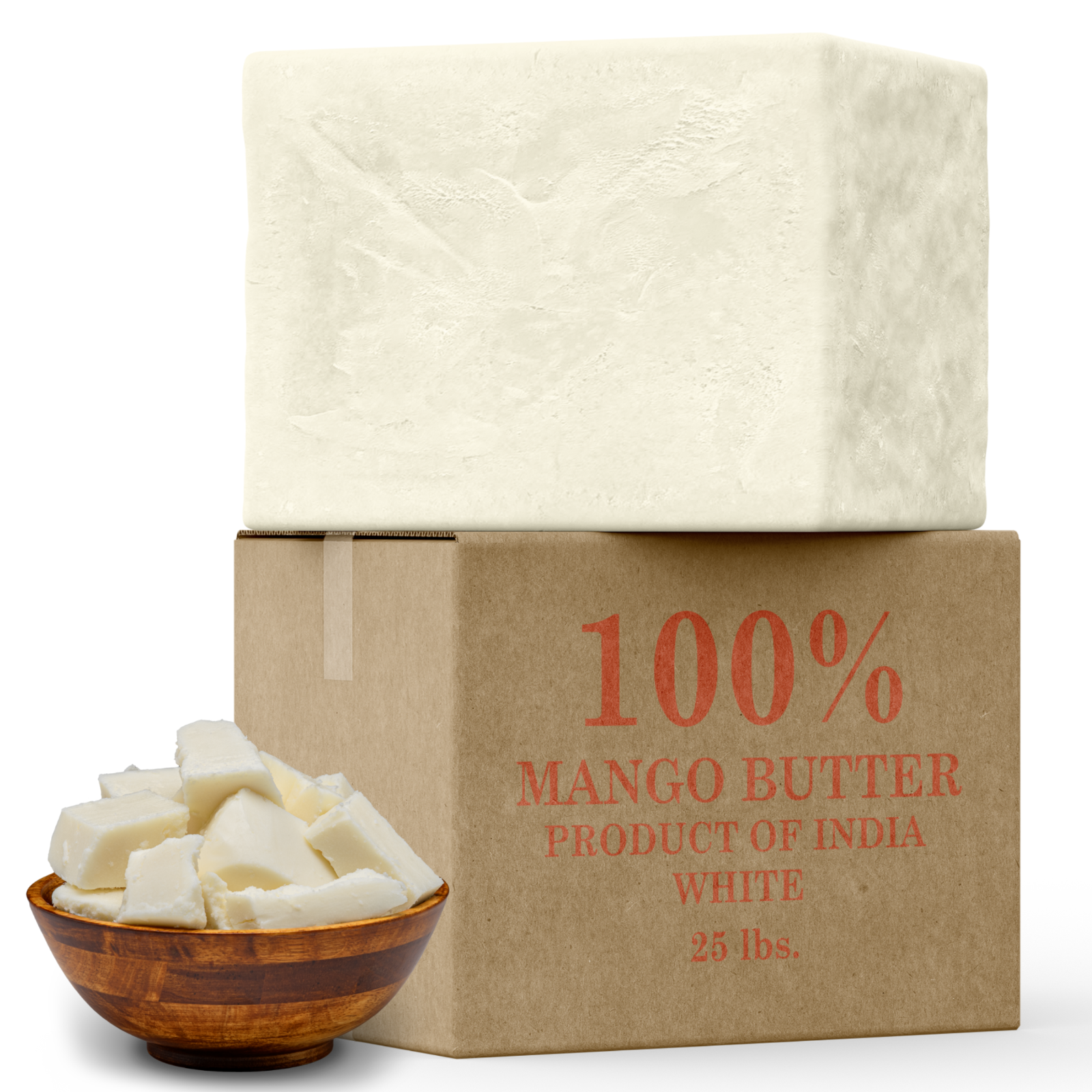 Raw Mango Butter 100% Pure Organic Natural Unrefined For Ski
