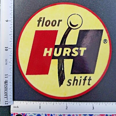 Hurst Floor Shift Vinyl Decal Sticker 4450