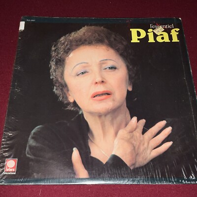 EDITH PIAF - L essentiel Vinyl LP PLD 2007 Peter International Ultrasonic Clean