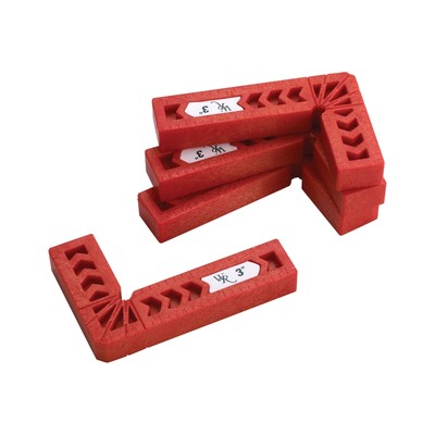 WOODRIVER 3'' Clamping Squares 4-Pieces