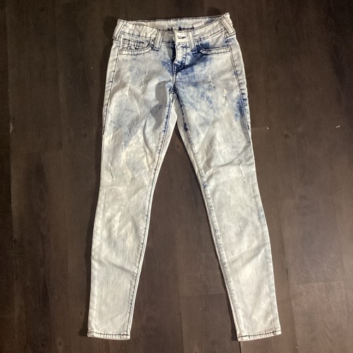True Religion ホワイトジーンズ 100% AUTHENTIC True Religion Jean With Swarovski Crystal