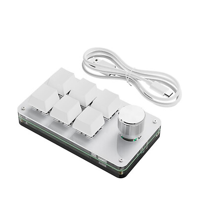 USB Bluetooth Mechanical Custom Keyboard Volume Button Knob Programming Macro