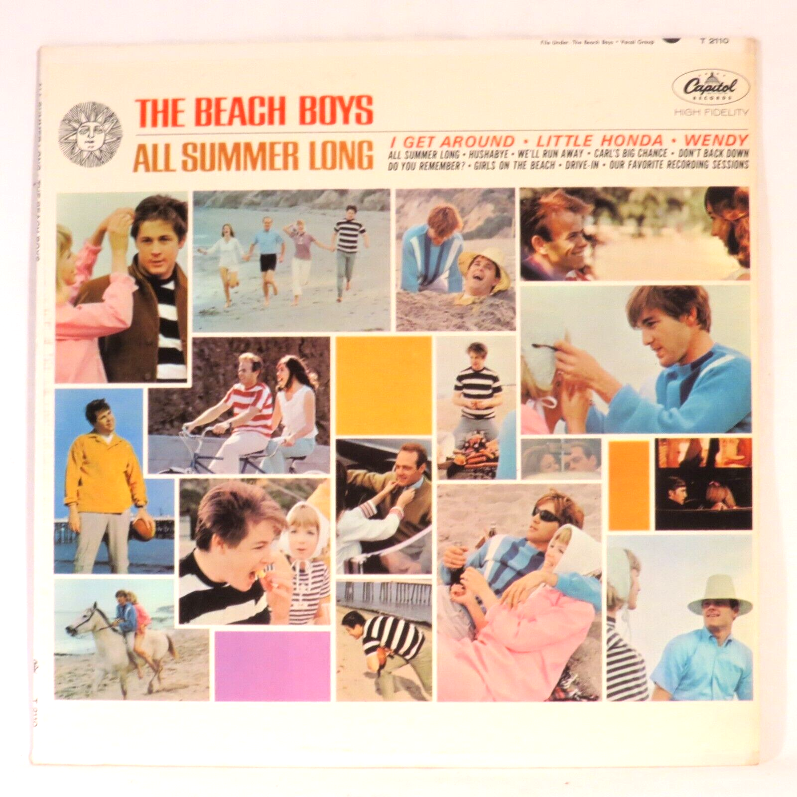 BEACH BOYS - All Summer Long 1st US MONO 1964 LP NM Brian BEACH BOYS - All Summer Long 1st US MONO 1964 LP NM Brian