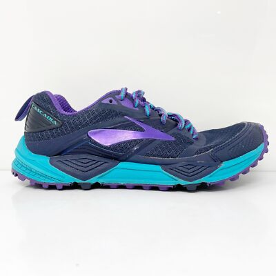 

Brooks Womens Cascadia 12 1202331B420 Синие Кроссовки Кроссовки Размер 6.5 B, Синий, Cascadia 12